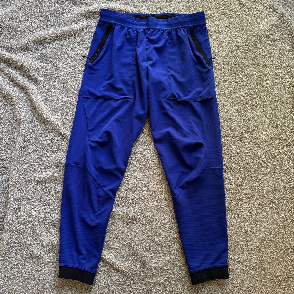 Nike Men's Tech Pack Running Training Royal Blue Size Large Pants BV3266-455